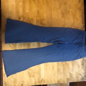Aerie blue flare sweatpants